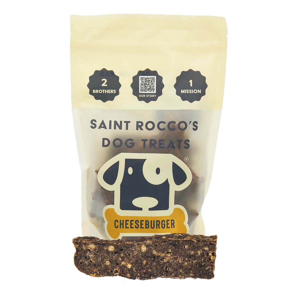 Saint Rocco's CheeseBurger Dog Treats – Go Healthy Pet