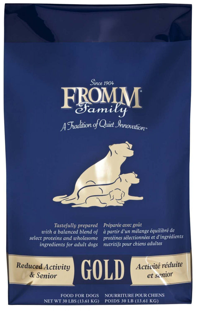 Fromm Gold Reduced Activity & Senior Formula Dry Dog Food