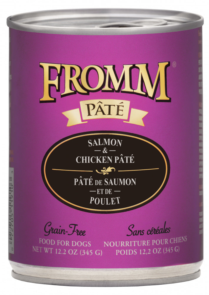 Fromm Salmon & Chicken Pate Grain Free Canned Dog Food